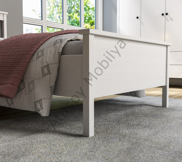 Helen Ahşap Karyola