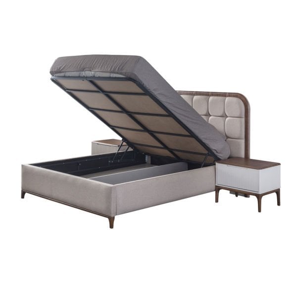 İnci Ahşap Yatak Odası