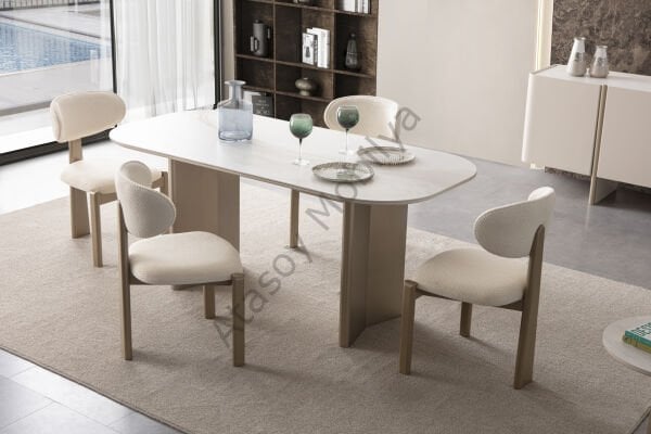 Lusso Seramik Yemek Odası