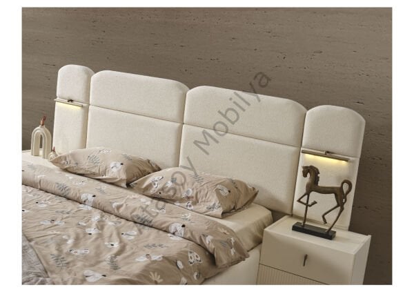 Roza Köşe Dolaplı Yatak Odası