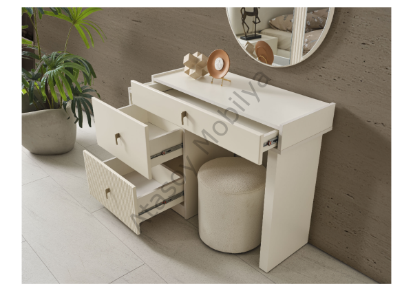 Roza Köşe Dolaplı Yatak Odası Takımı