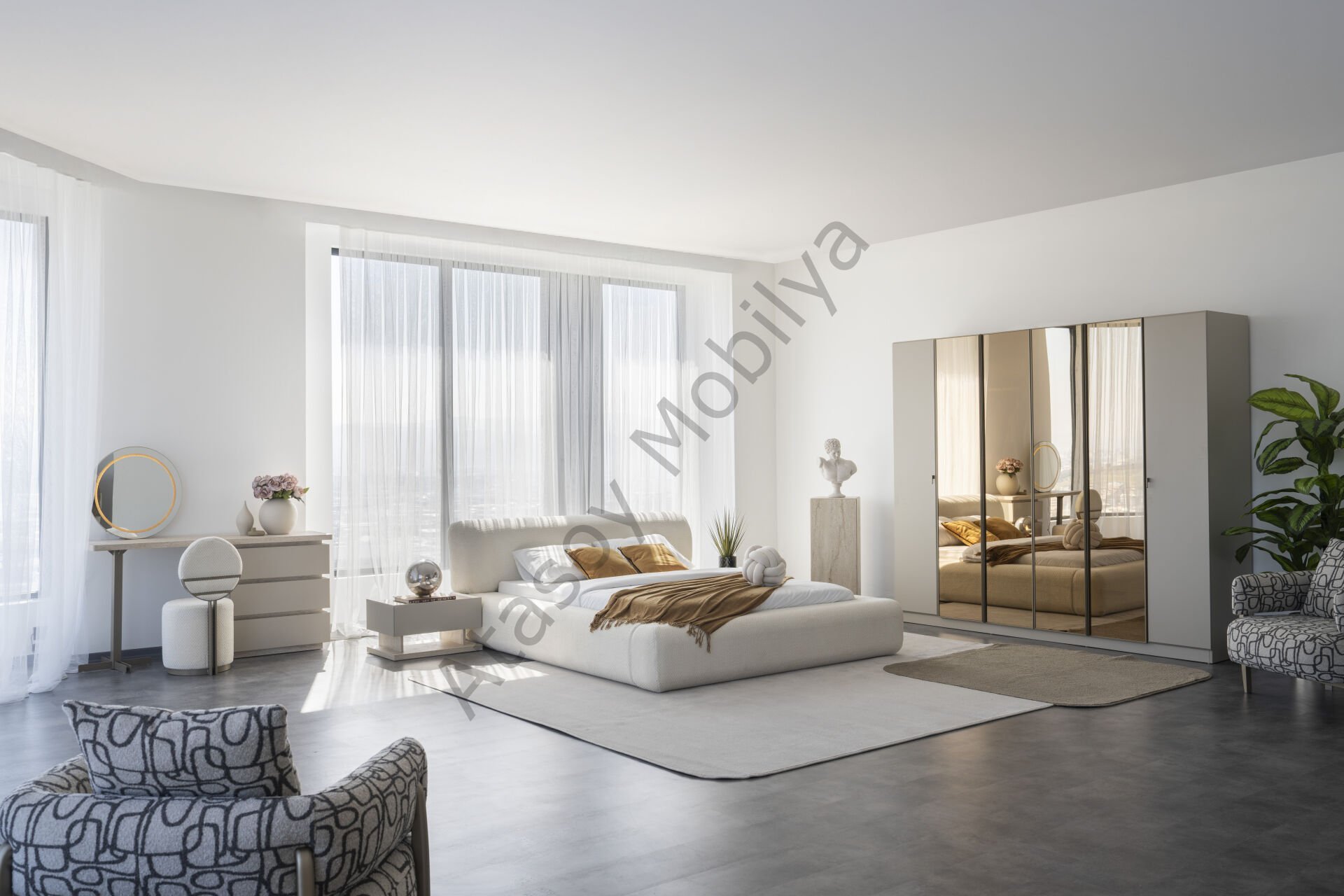 Mocha Como Yatak Odası