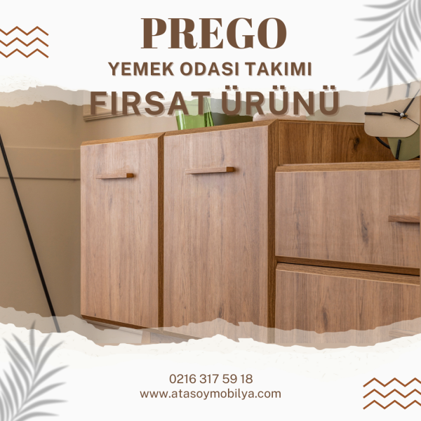 Prego Yemek Odası Takımı