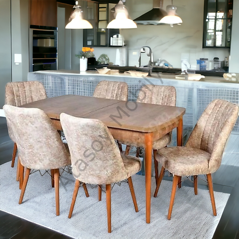 Kelebek Masa Sandalye Takımı